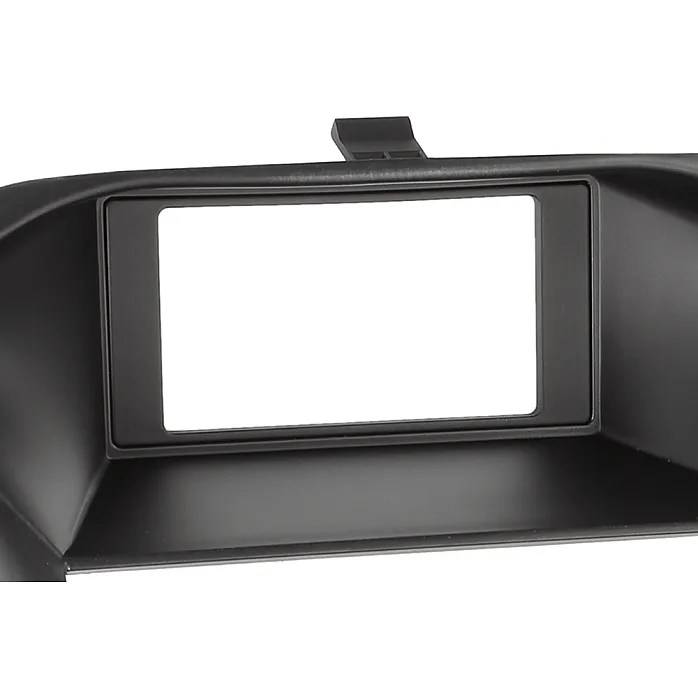InCarTec 50-893 Ford Focus Mk3 (2011-2015) Double Din Car Audio Fascia Adaptor Panel (MATT  BLACK)