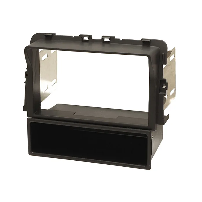 InCarTec 50-910 Renault Trafic (2011-2014) Double Din Car Radio Fascia Adapter (MATT BLACK)