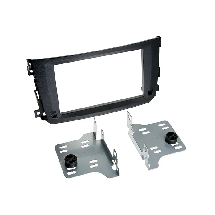 InCarTec 50-912 Smart Double Din Car Radio Fascia Adapter Panel (MATT BLACK)