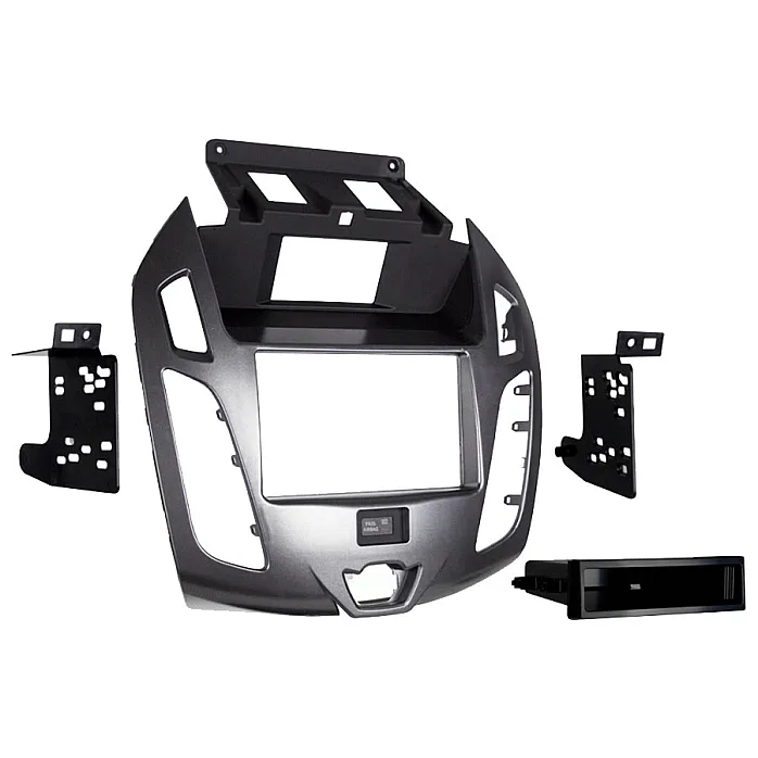 Incar Tec 50-936/1 Ford Transit Connect Single/Double Din Fascia SILVER (WITH DISPLAY)