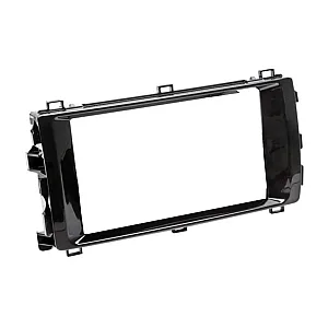 InCarTec 50-937 Toyota Auris Single / Double Din Car Radio Fascia Adaptor Panel (PIANO BLACK)