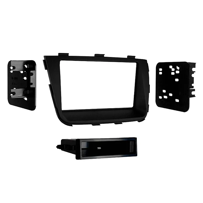 InCarTec 50-939 Kia Sorento Single/ Double Din Car Audio Fascia Adapter Kit (MATT BLACK)