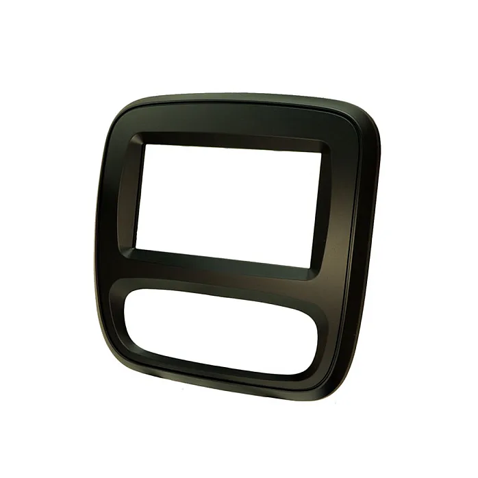 InCarTec 50-942 Renault Trafic Double Din Fascia Adapter Panel (MATT BLACK)