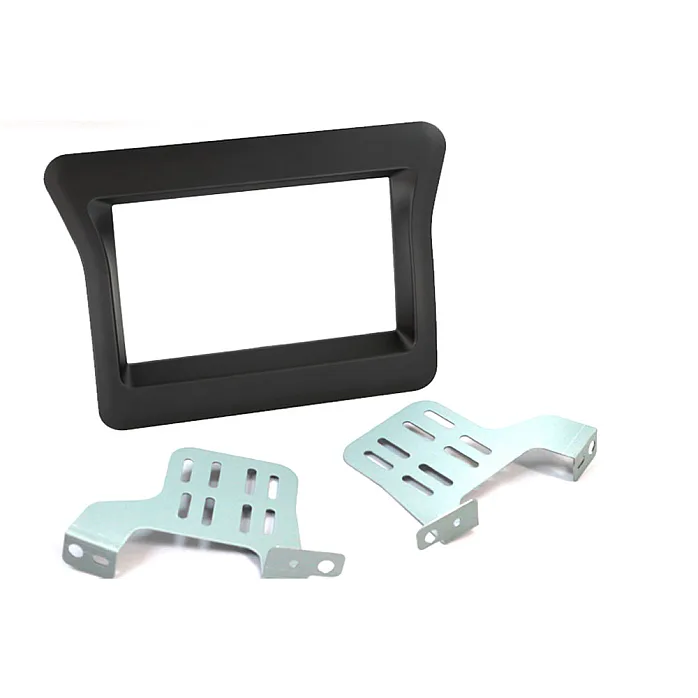 InCarTec 50-948 Vauxhall Double Din Car Stereo Fascia Panel (MATT BLACK)