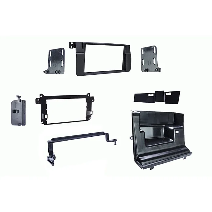 InCarTec 50-951-RHD BMW 3 Series Double Din Car Radio Fascia Adapter Panel
