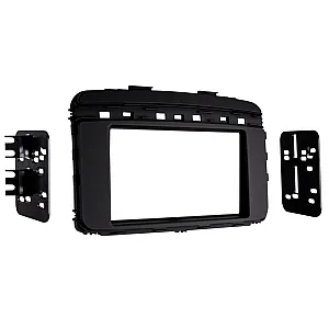 InCarTec 50-953 Kia Sorento With Out Touch Screen Double Din Car Audio Fascia (MATT BLACK)