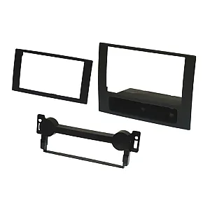 InCarTec 50-956 Dodge Caliber 2006-2008 Double din Car Radio Fascia Adaptor Panel (MATT BLACK)
