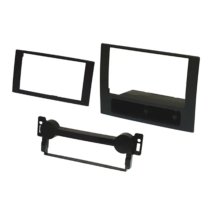 InCarTec 50-956 Dodge Caliber 2006-2008 Double din Car Radio Fascia Adapter Panel (MATT BLACK)