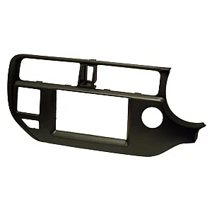 InCarTec 50-970 Kia Rio Double Din Car Audio Fascia Adaptor Panel (CHARCOAL BLACK)