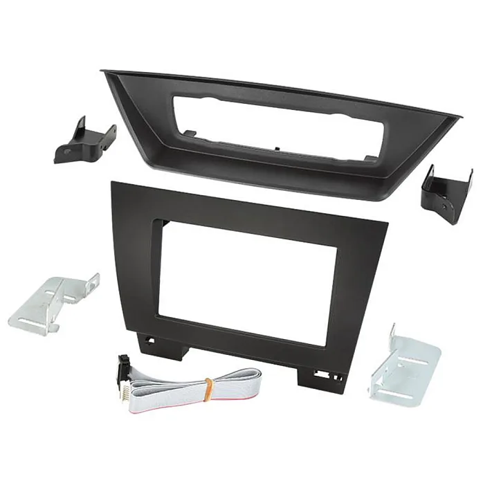 InCarTec 50-975 BMW X1 Double Din Radio Fascia Adapter Panel With Climate Control Relocation