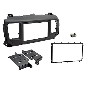 InCarTec 50-976 Citroen Dispatch, Jumpy, Space Tourer 2016> Double Din Fascia Adaptor (MATT BLACK)