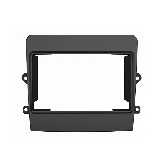 InCarTec 50-981 Porsche 911, Boxster, Cayman (2012-2016) Double Din Car Radio Fascia Adaptor (MATT BLACK)
