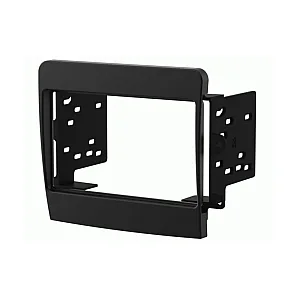 InCarTec 50-981 Porsche 911, Boxster, Cayman (2012-2016) Double Din Car Radio Fascia Adaptor (MATT BLACK)