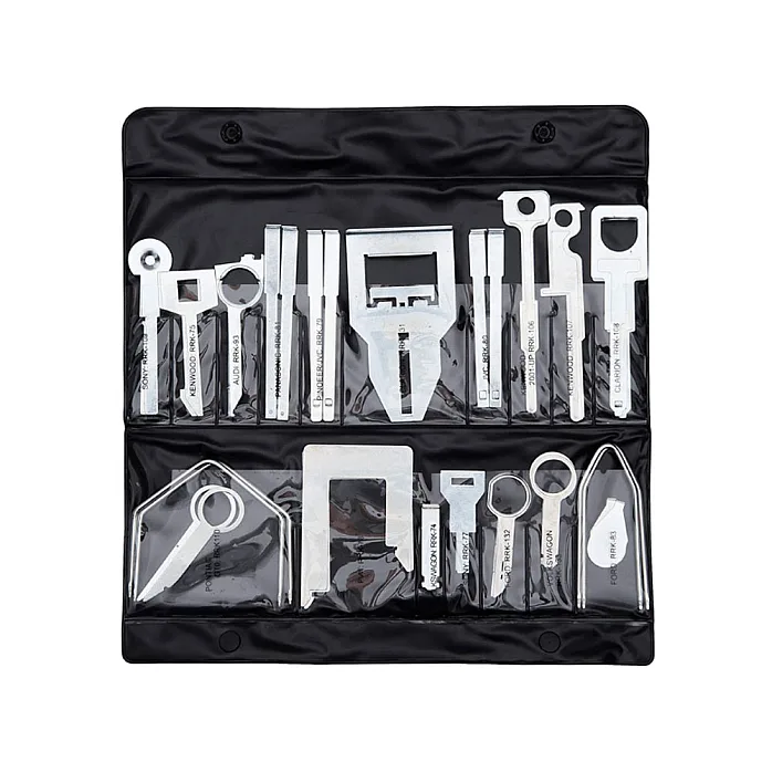 InCarTec 52-030 38 Pieces (19 Pair) Car Audio Radio Stereo Release Key / Disassembly Set