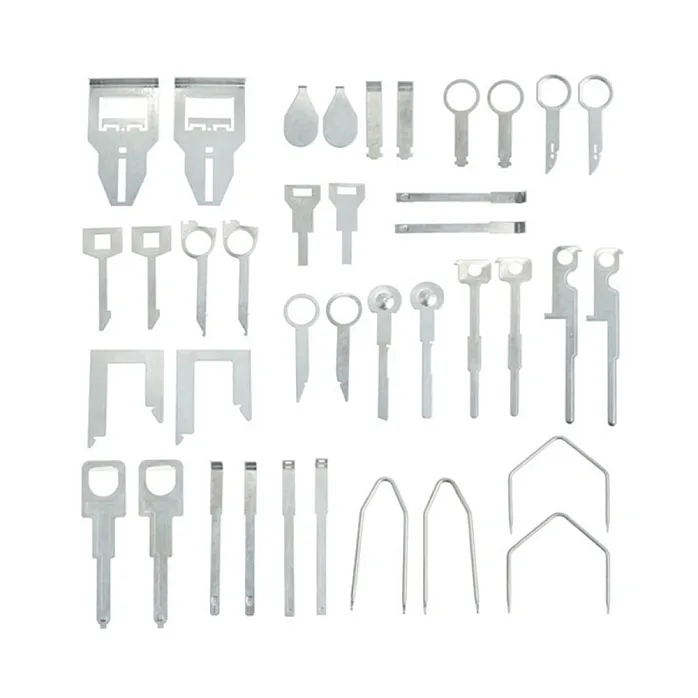 InCarTec 52-030 38 Pieces (19 Pair) Car Audio Radio Stereo Release Key / Disassembly Set