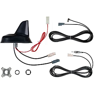 InCarTec 70-917K Shark Fin Roof Antenna Aerial (AM, FM, DAB+)