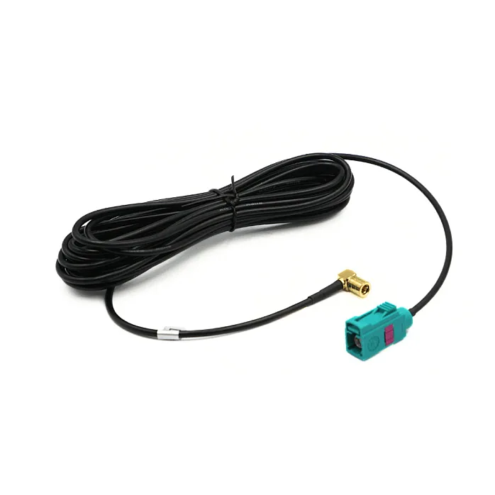 InCarTec 70-931 DAB+ / FM and AM Vehicle Roof Mount Shark Fin Aerial with 5m Cable Set