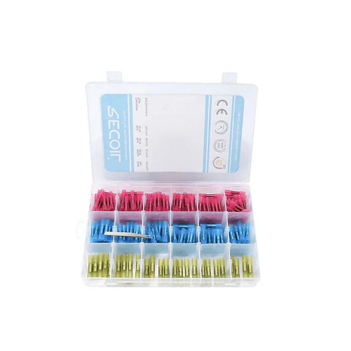RECOIL 82-HSB-KIT Insulated Heat Shrink Butt Connectors/ Terminals Kit (280 pieces)