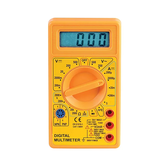 InCarTec 85-201 Digital Multimeter (500V AC/DC Manual Ranging)