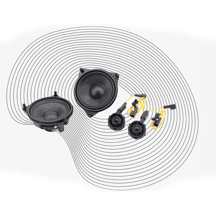 BLAM BL-100MNS 100mm (4") 2-Way Car Component Speakers (PAIR) for Mercedes