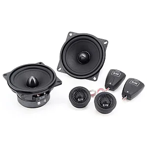 BLAM BL-100RFS (4") Hi-efficiency 2ohm, 2-Way Component Car Audio Speakers (PAIR)