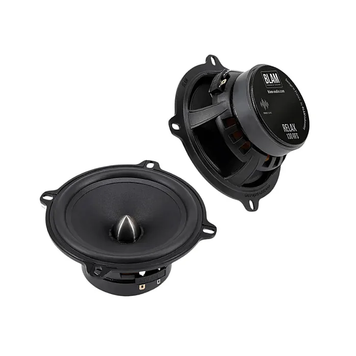 BLAM BL-130RFS 130mm (5.25") Hi-efficiency 2ohm, 2-Way Component Car Audio Speakers (PAIR)