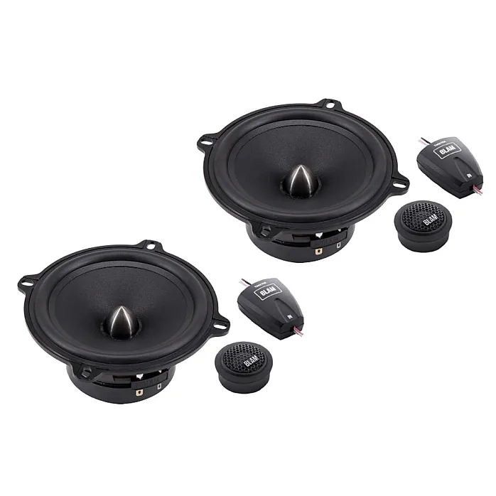 BLAM BL-130RFS 130mm (5.25") Hi-efficiency 2ohm, 2-Way Component Car Audio Speakers (PAIR)