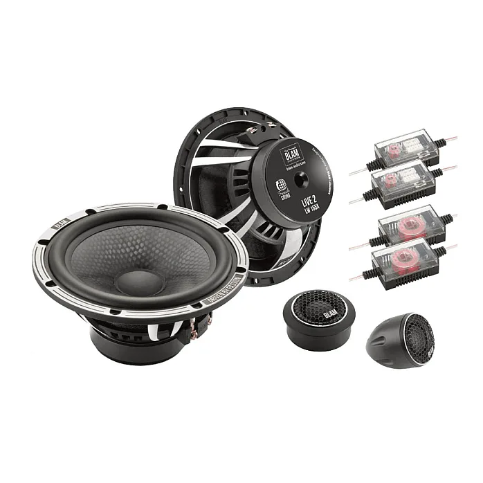 BLAM Live BL-L165-A Acoustic 165mm (6.5") 140W High Fidelity 2 Channel Component Speaker System