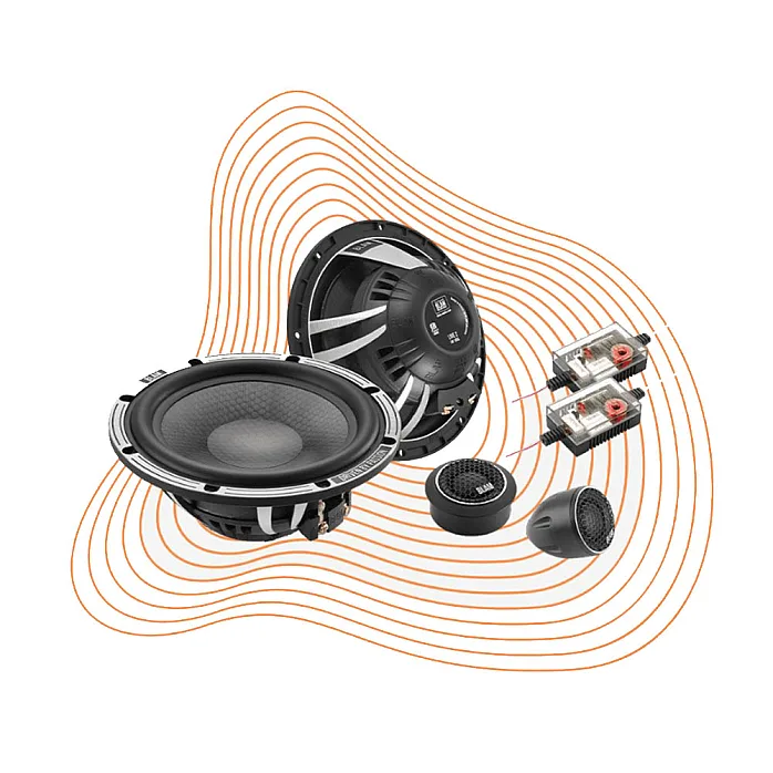 BLAM Live BL-L165-SLIM Solo 165mm (6.5") 140W Ultra Slim 2 Way Component Speakers