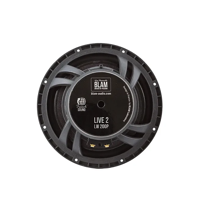 BLAM Live BL-L200-P Power 200mm (8") 200W High Performance 2 Way Component Speaker System