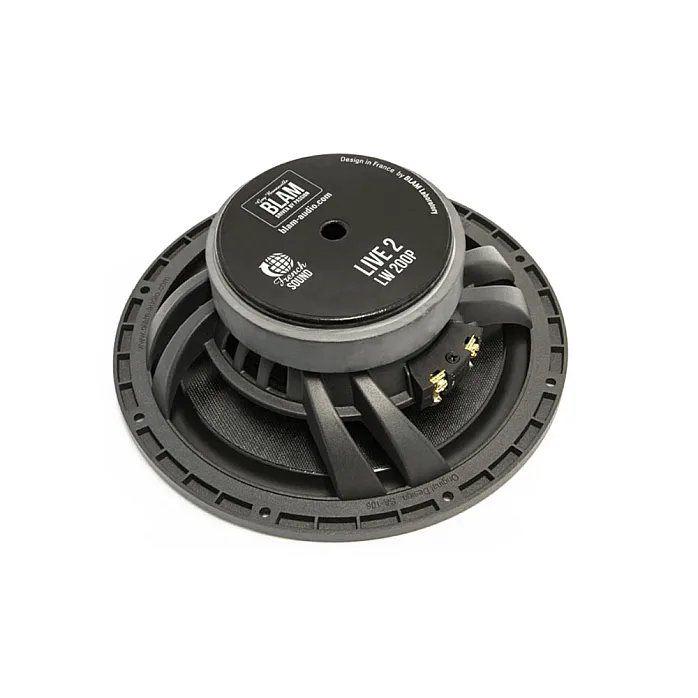 BLAM Live BL-L200-P Power 200mm (8") 200W High Performance 2 Way Component Speaker System