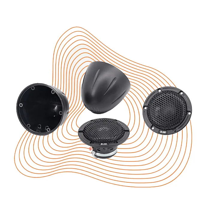 BLAM LIVE BL-LFR52 50mm (2") High Resolution 50W Full Range Speakers (PAIR)