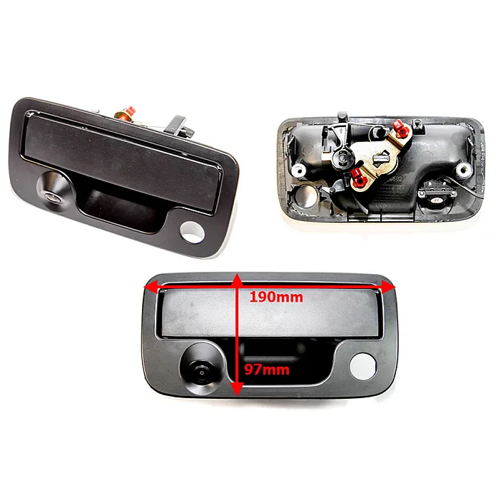 InCarTec CA-832 Volkswagen - Amarok (2009 - 2017) Reverse View Tailgate Handle Camera (NTSC)