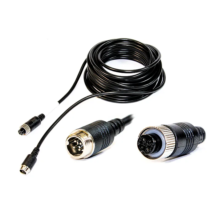 InCarTec CVC-CB-02-05 4 Pin Male to Female Camera Extension Cable (5 Metres)
