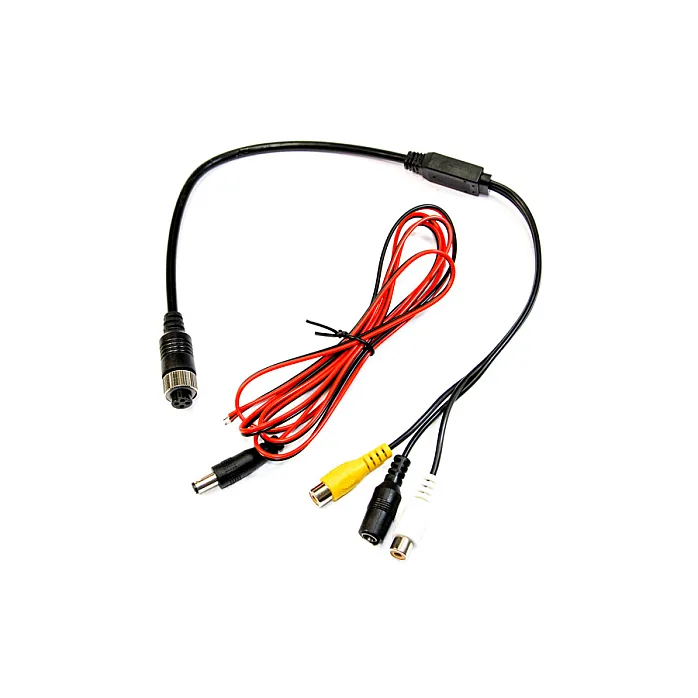 InCarTec CVC-CB-08 4 PIN Female to RCA Phono Converter Cable