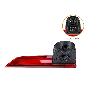 InCarTec CVC-FOR-03-DUAL Ford Dual Lens High Level Brake Light Rear View Camera (LED BULB)