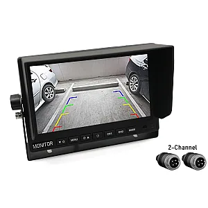 InCarTec CVC-M-709 7" Rear View Camera Monitor/Screen (4 PIN Connection)