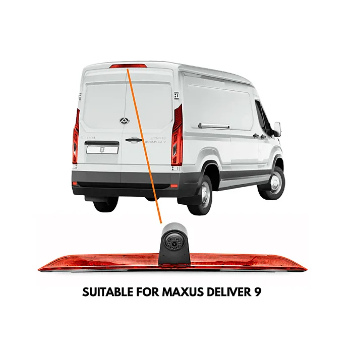 InCarTec CVC-MAX-01 Maxus Deliver 9 (2020>) High Level Brake Light Reverse Camera (OEM Style Replacement)
