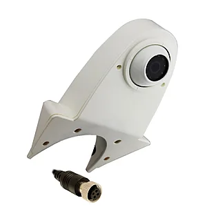 InCarTec CVC-UNI-331 Universal Fit Van Roof Top Reverse View Camera (WHITE)
