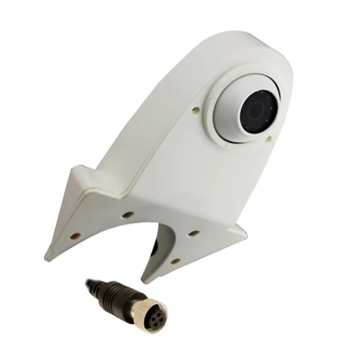 InCarTec CVC-UNI-331 Universal Fit Van Roof Top Reverse View Camera (WHITE)
