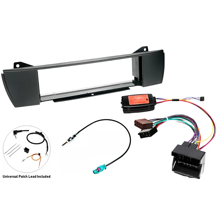 InCarTec FK-239-SWC BMW Z4 (2003 - 2009) Single Din Stereo Upgrade Fitting Kit (WITH SWC)