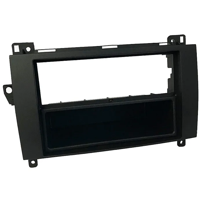 InCarTec FK-257-NTG2.5 Mercedes Single Din Stereo Upgrade Fitting Kit With Steering Controls (QUADLOCK)