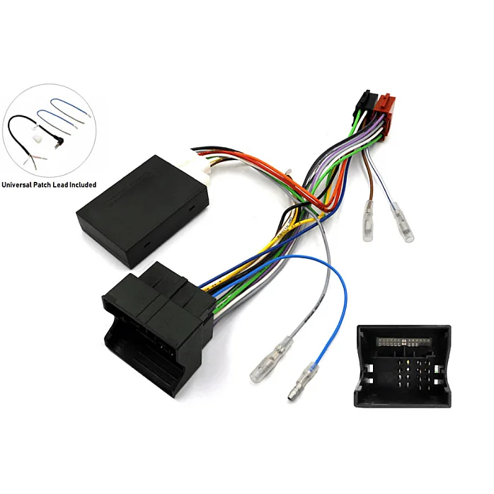 InCarTec FK-257-NTG2.5 Mercedes Single Din Stereo Upgrade Fitting Kit With Steering Controls (QUADLOCK)
