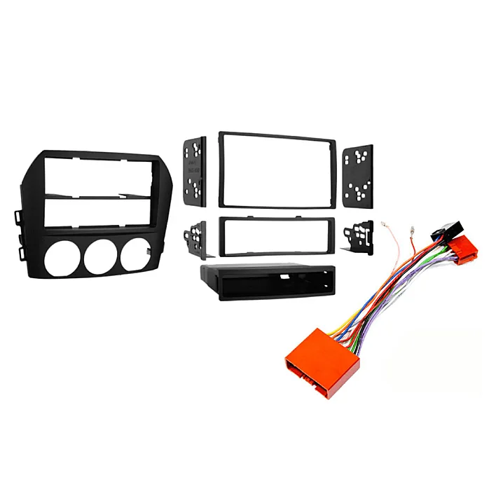 InCarTec FK-262 Mazda MX-5 2005-2009 Single/Double Din Stereo Upgrade Fitting Kit (WITHOUT SWC)