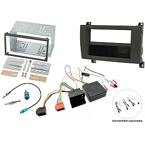 Mercedes SLK (2009-2011) Single / Double DIN Stereo Fitting Kit (Standard NTG2, NON-AMPLIFIED)