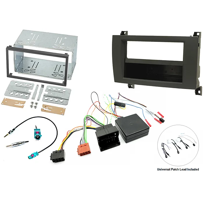 InCarTec FK-313-4.V3 Mercedes (Standard NTG2) Single/Double Din Fitting Kit (NON-AMPLIFIED)