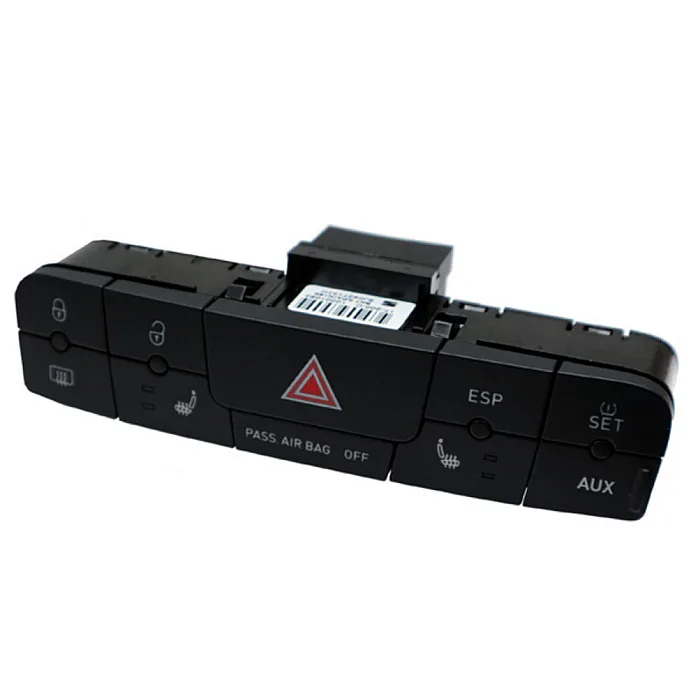 InCarTec FK-342P-HEAT Seat Ibiza With Heated Seats Single/Double Din Stereo Upgrade Fitting Kit (MATT BLACK)