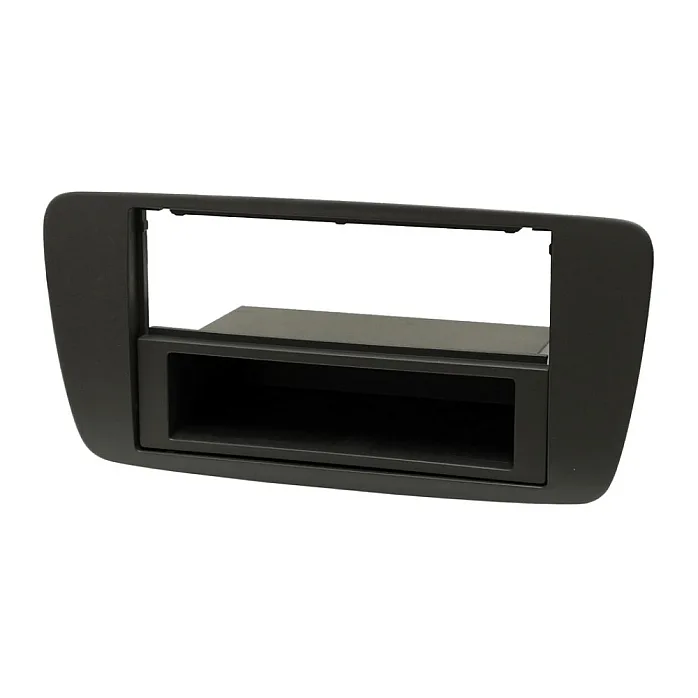 InCarTec FK-342P-HEAT Seat Ibiza With Heated Seats Single/Double Din Stereo Upgrade Fitting Kit (MATT BLACK)