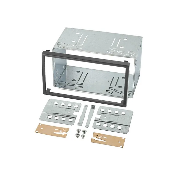 InCarTec FK-342P-IB13 Seat Ibiza Without Heated Seats Single/Double Din Stereo Upgrade Fitting Kit (MATT BLACK)