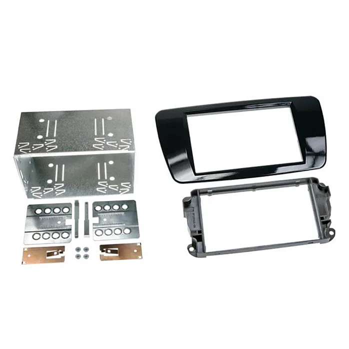 InCarTec FK-342P3 Seat Ibiza Double Din Stereo Upgrade Fitting Kit (GLOSS BLACK)